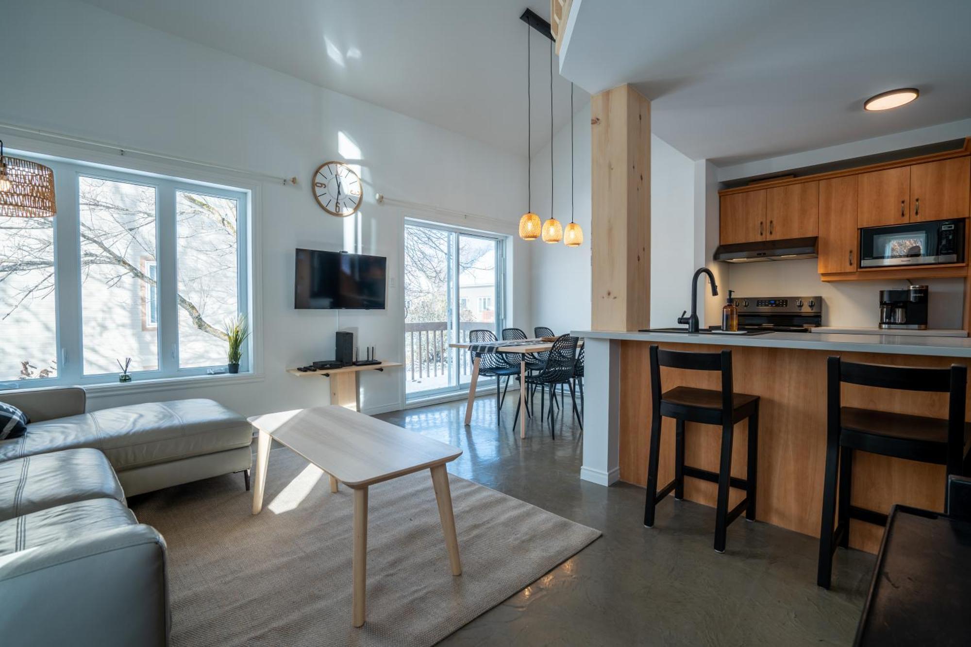 Hebergement Mont-Ste-Anne Condos Beaupré Cameră foto