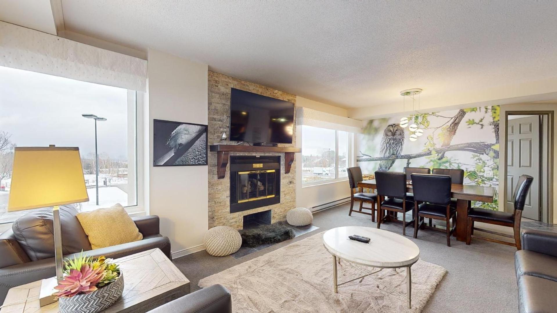 Hebergement Mont-Ste-Anne Condos Beaupré Cameră foto